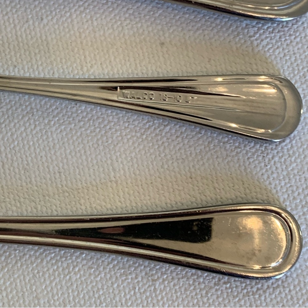 Walco PACIFIC RIM Contemporary 5 Piece Spoons Forks W Mixed Brands Same Pattern - Picture 10 of 11